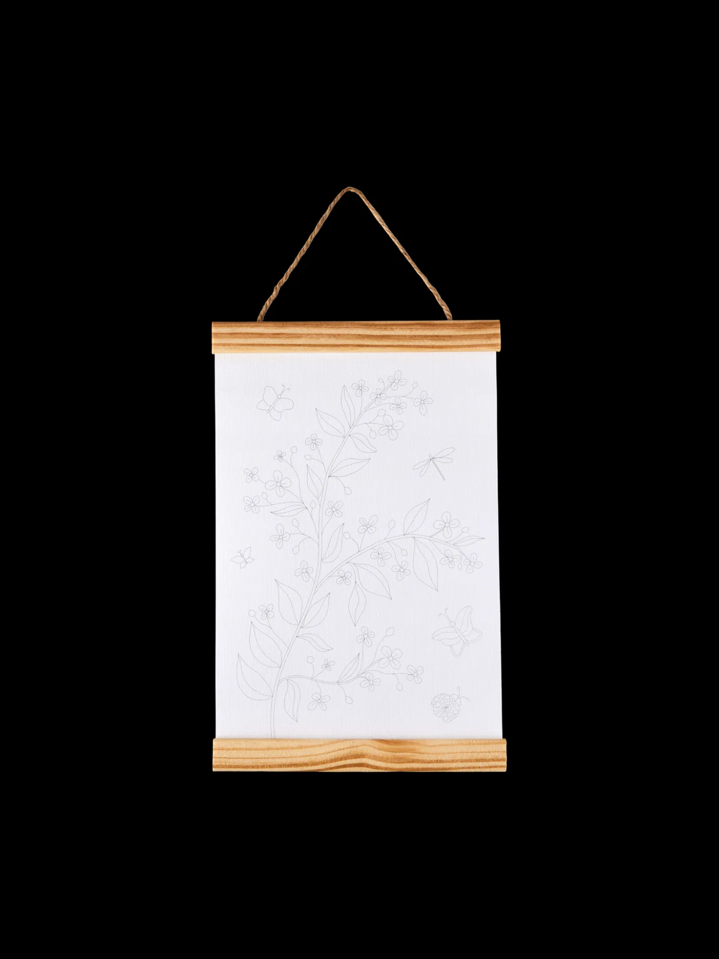 Fortrykt Lærred Med Ramme 18 X 24
