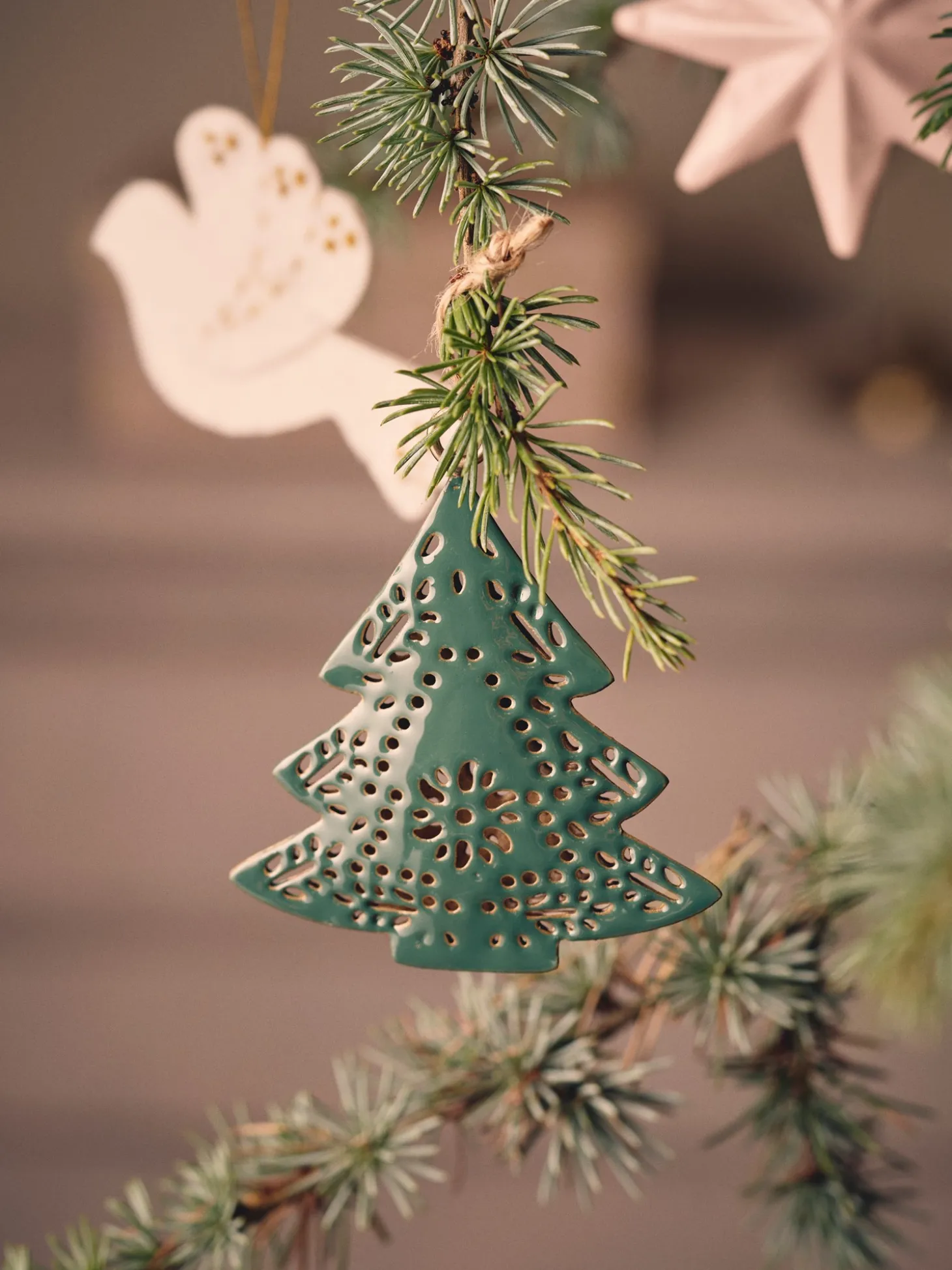 Juleophæng Med Træ