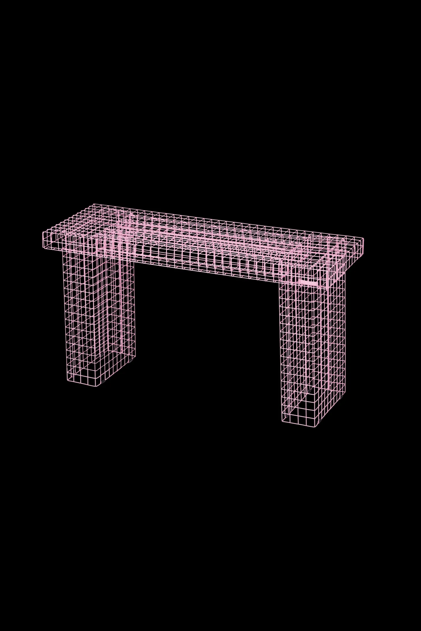 WIRE BENCH Bænk